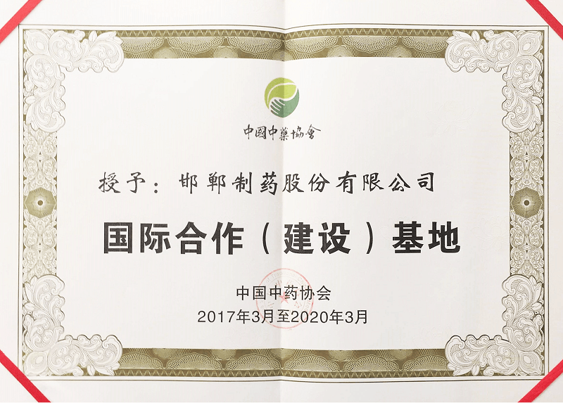 2017年國(guó)際合作（建設(shè)）基地